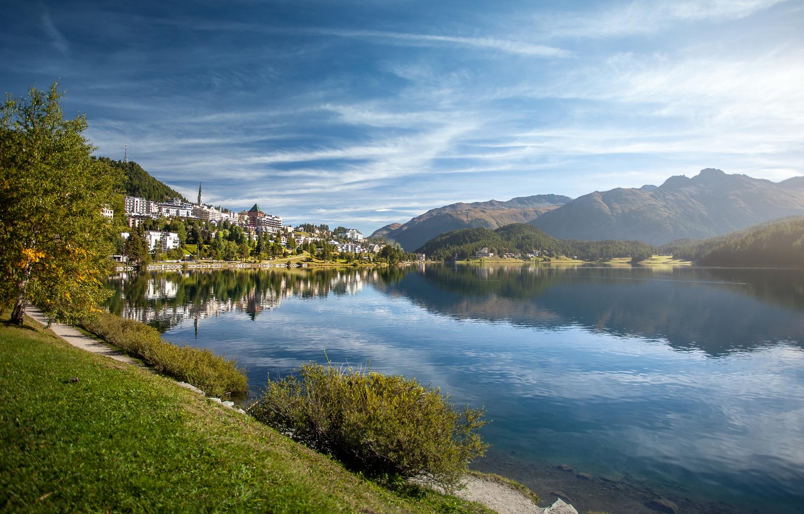 생모리츠 호수  Lake Saint Moritz