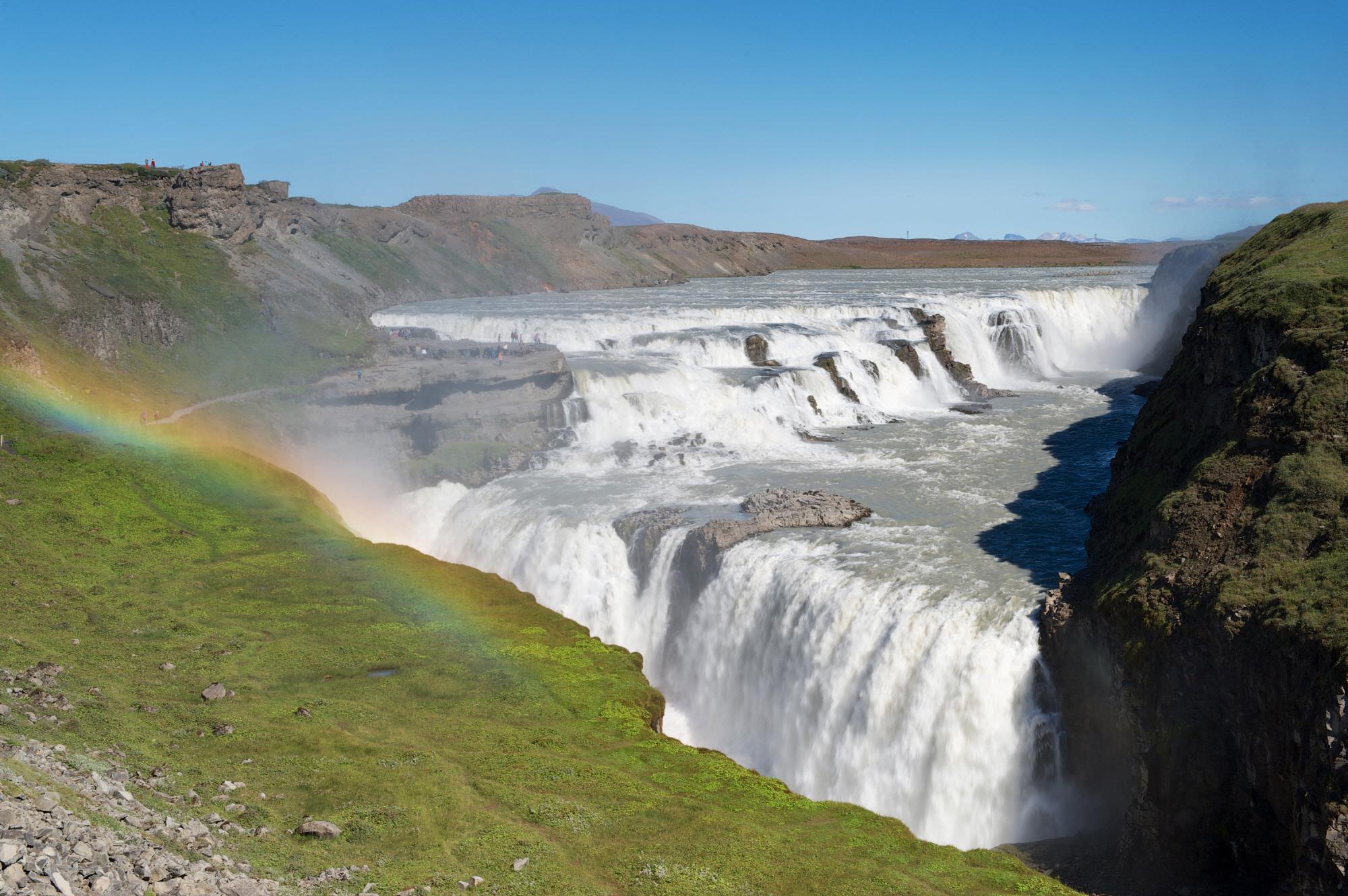 굴포스 폭포  Gullfoss