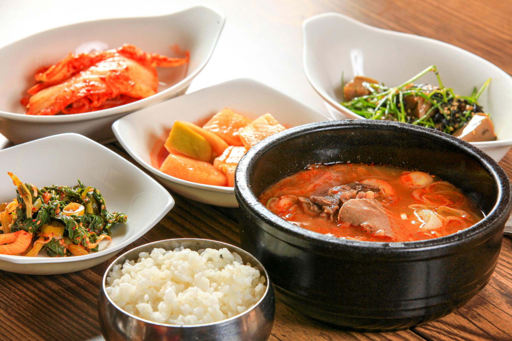 강남스타일 한식당  korean restaurant