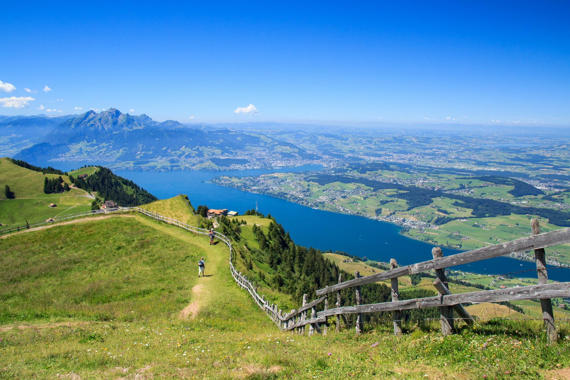 리기 산  Rigi mountain