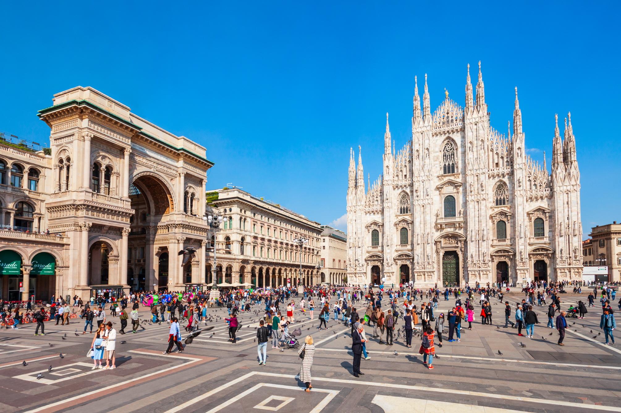 비토리오 에마누엘레2세 갤러리아  Galleria Vittorio Emanuele II