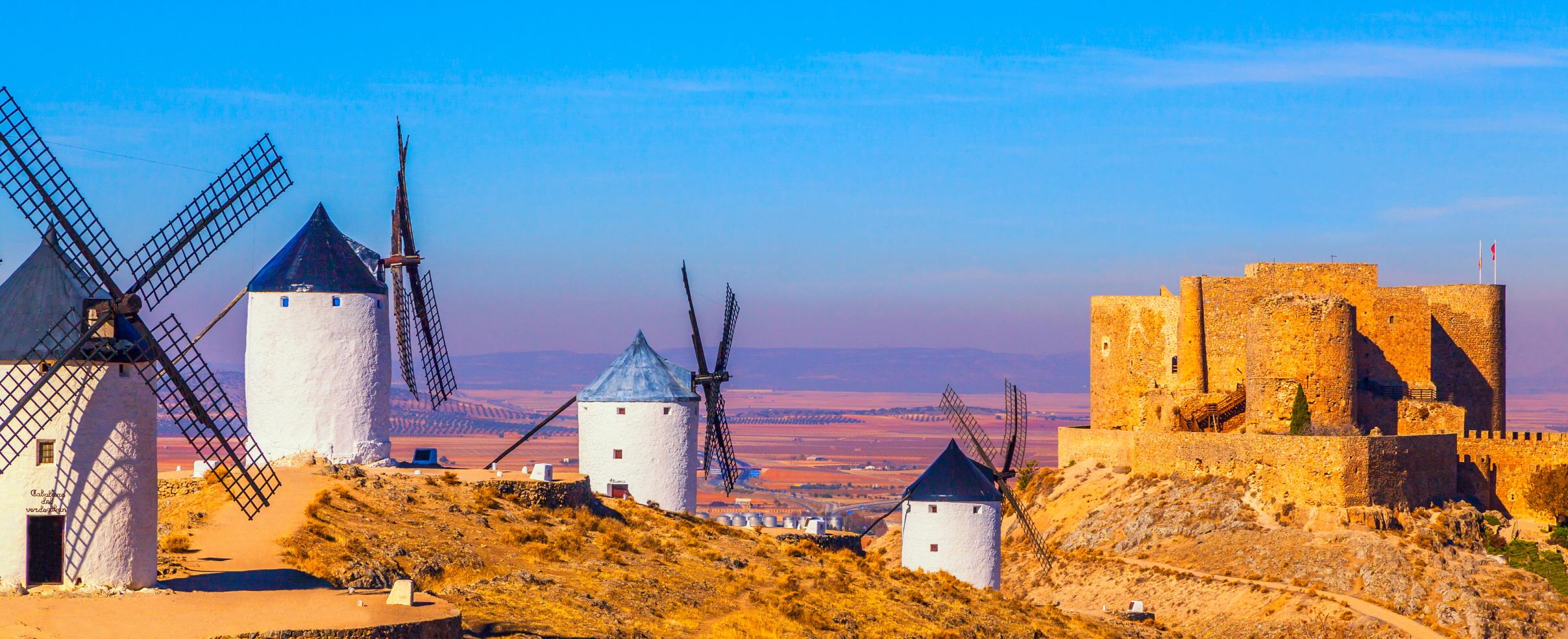 콘수에그라 풍차 마을  Molinos de Viento de Consuegra