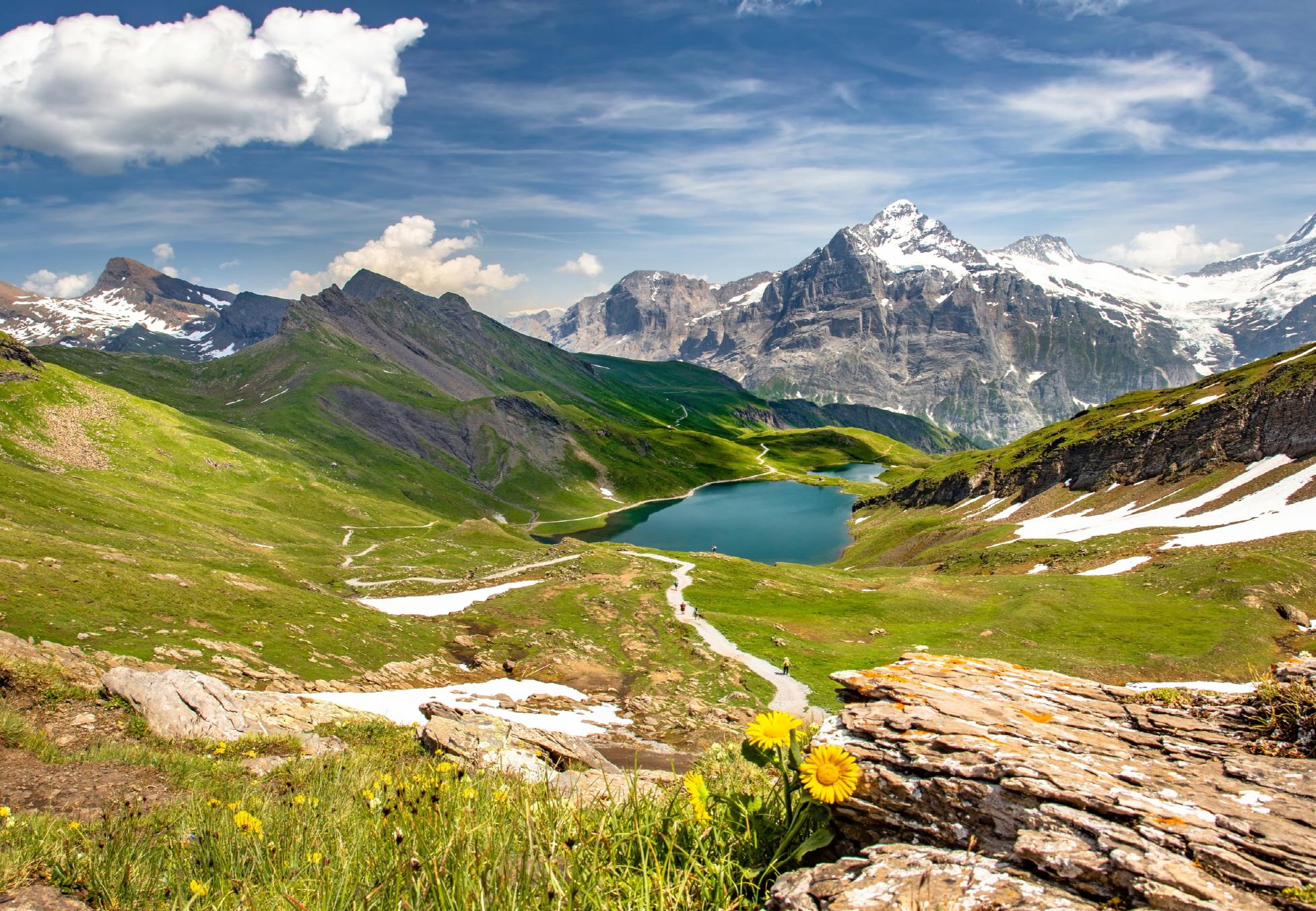 바흐알프제 트레킹  Bachalpsee trekking