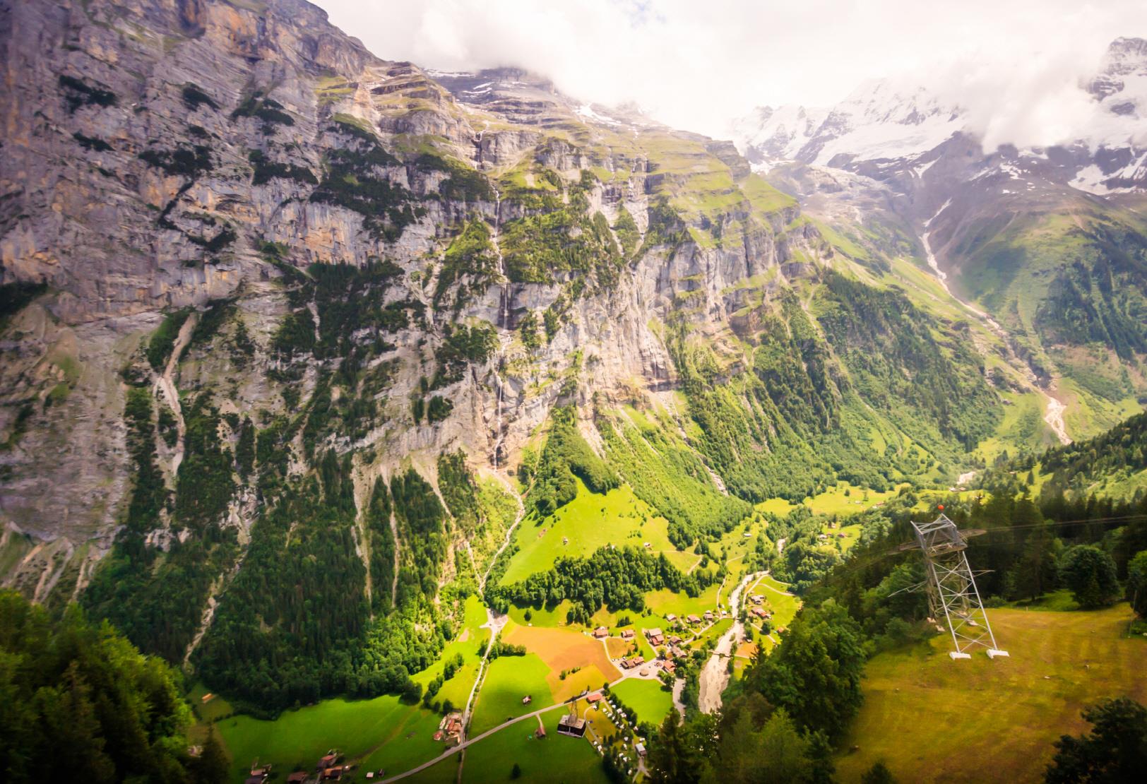 라우터브루넨 계곡 트레킹  Lauterbrunnen Valley trekking