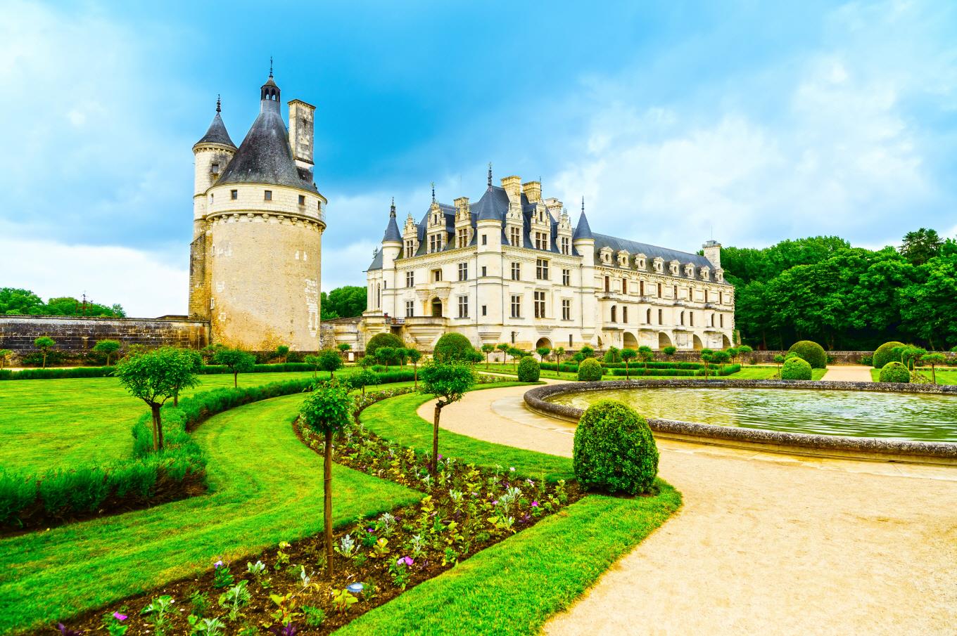 쉬농소 성  Chateau de Chenonceau