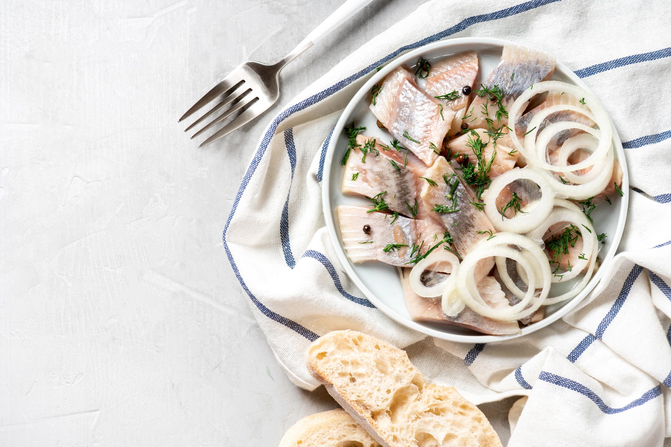 청어요리  Herring dish