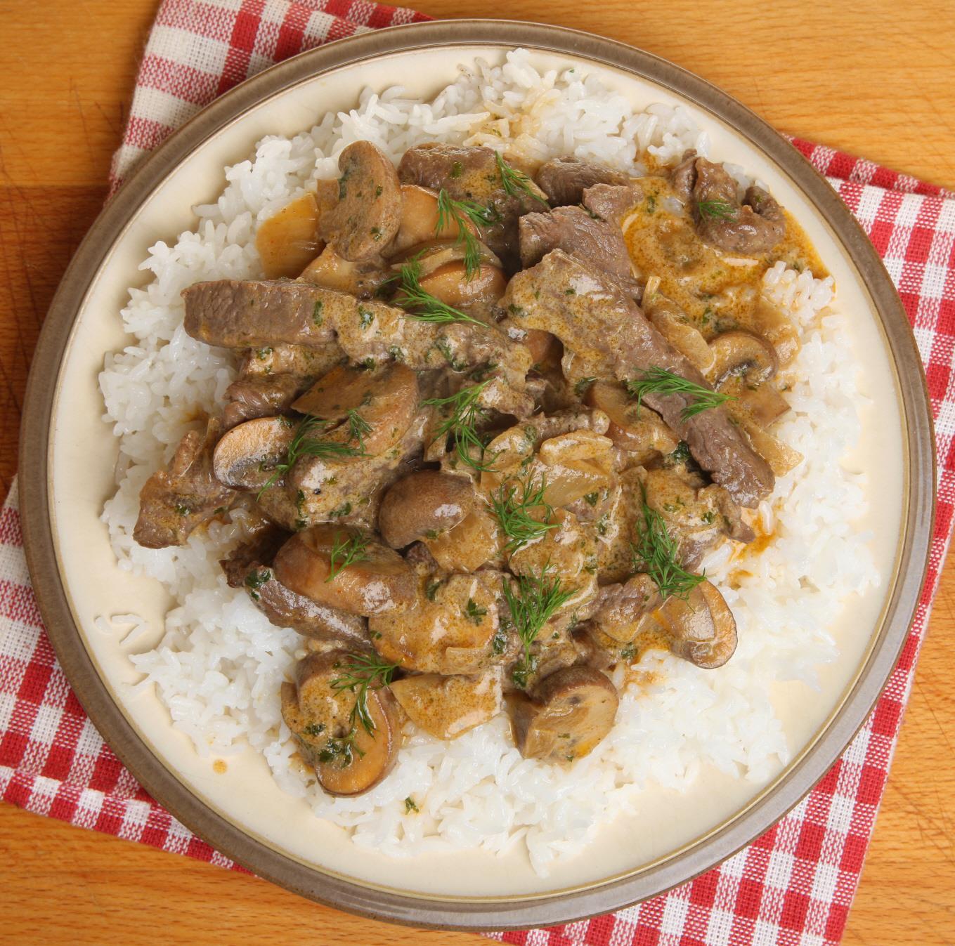 비프 스트로가노프  Beef Stroganov(beef stroganoff)