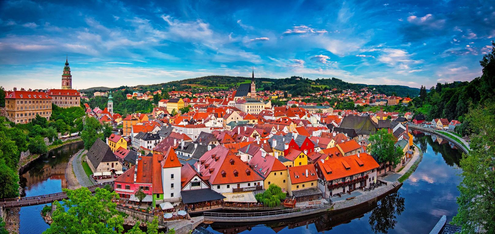 체스키 크롬로프 시내  CESKY KRUMLOV