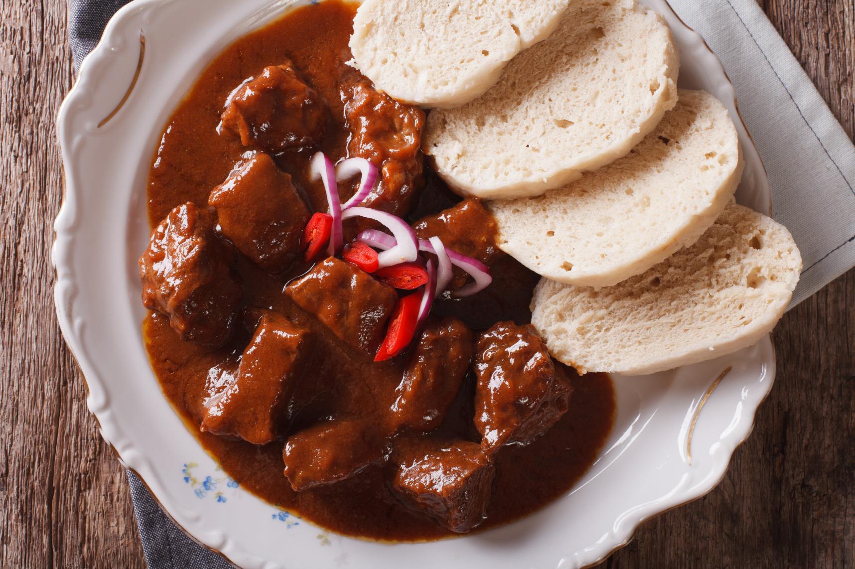 체코 비프굴라쉬  Beef goulash