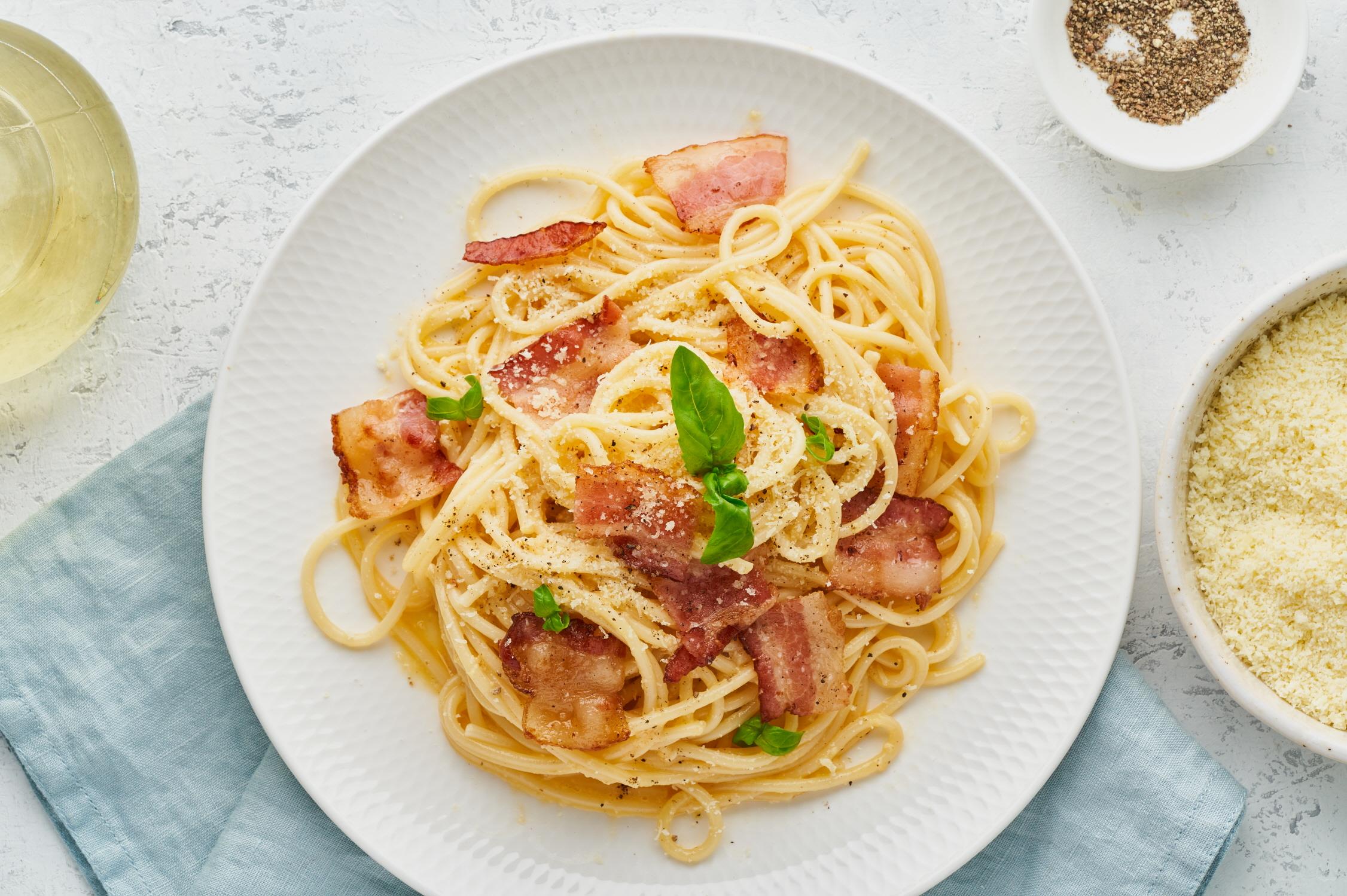 까르보나라 스파게티  Spaghetti alla carbonara