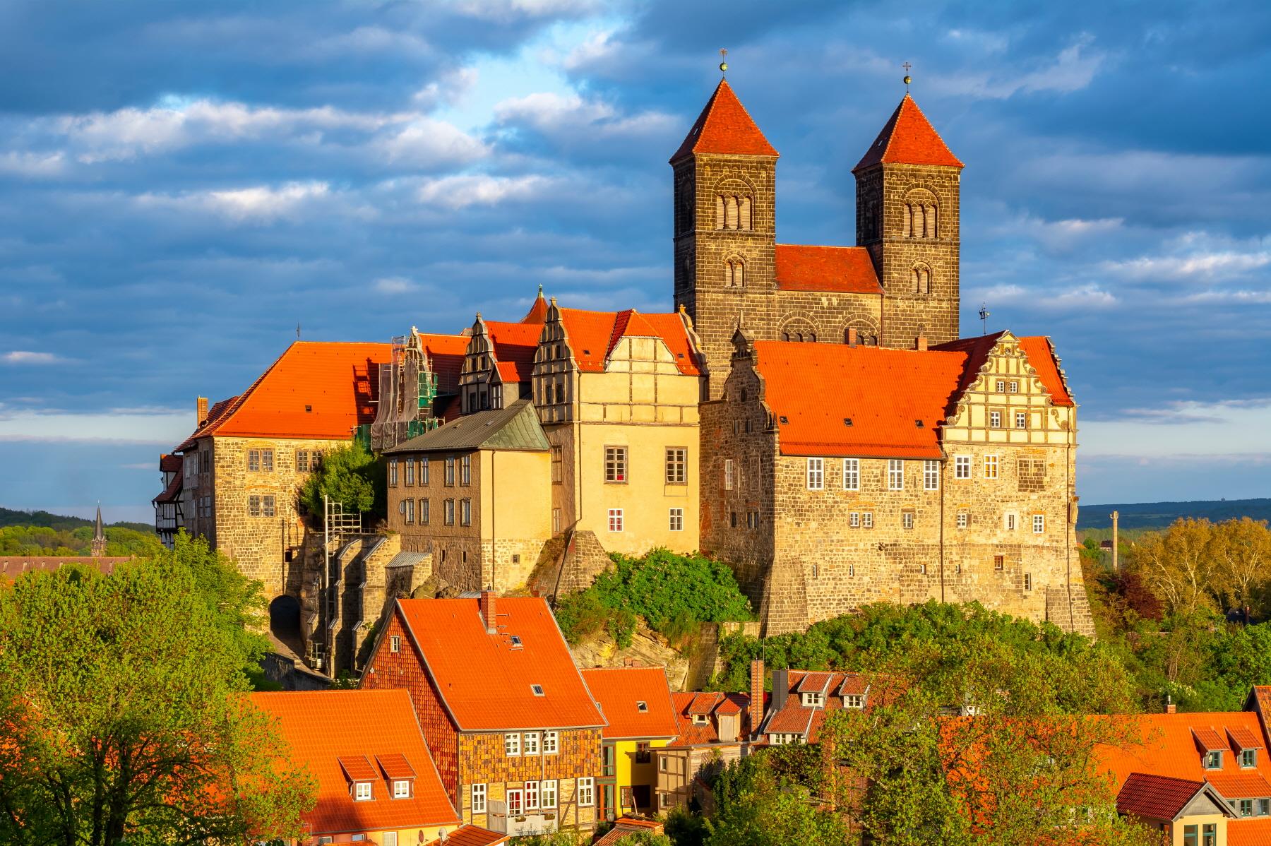 크베들린부르크 성채  Quedlinburg Castle Hill