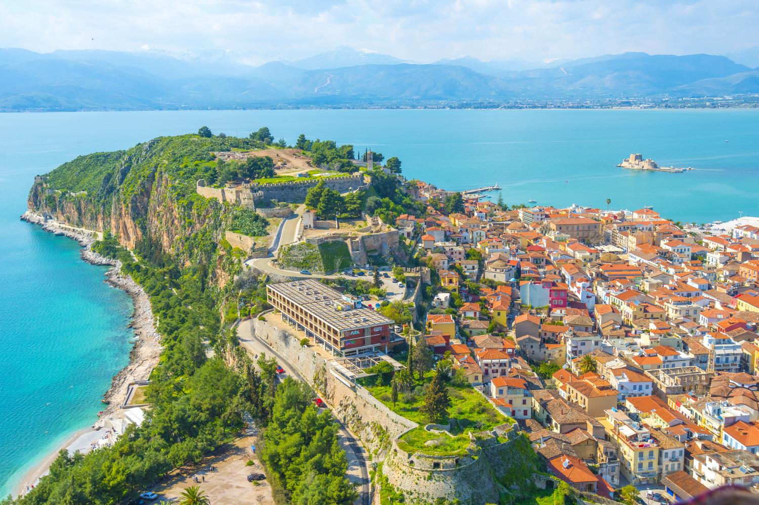 나플리오시내와 유적  Nafplio