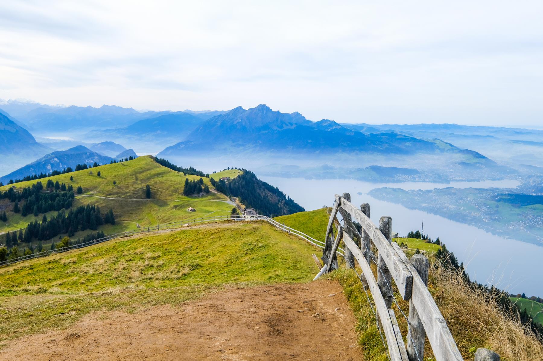 리기 산  Rigi mountain