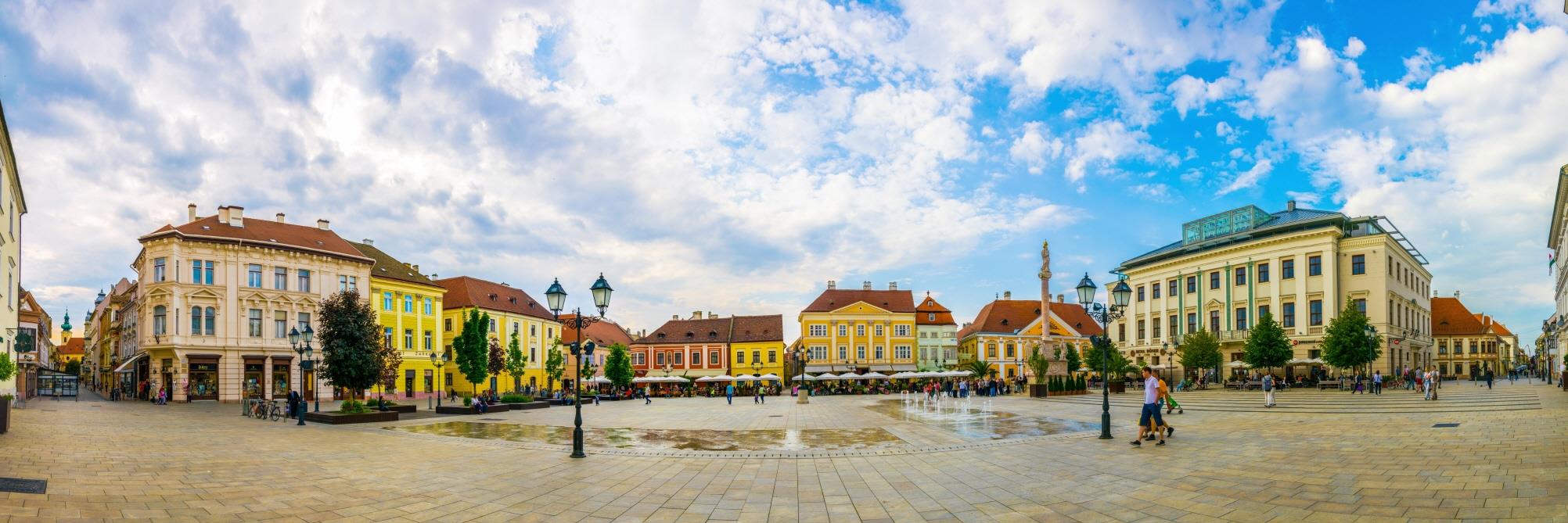 기요르 세체니광장  Gyor szechenyi square