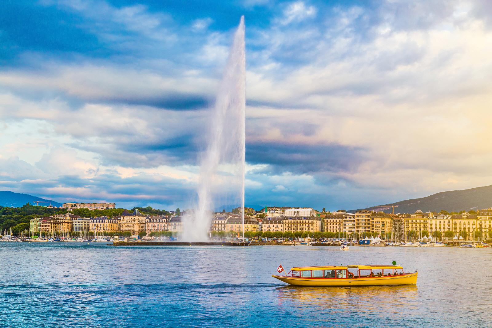 제트 분수  The Geneva Water Fountain