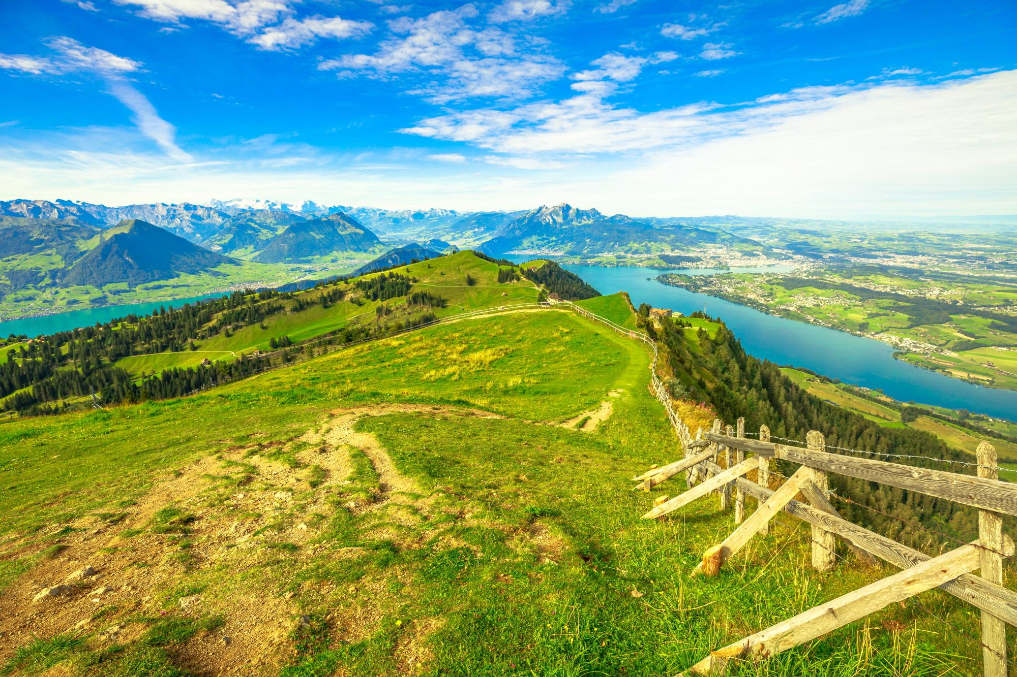 리기 산  Rigi mountain