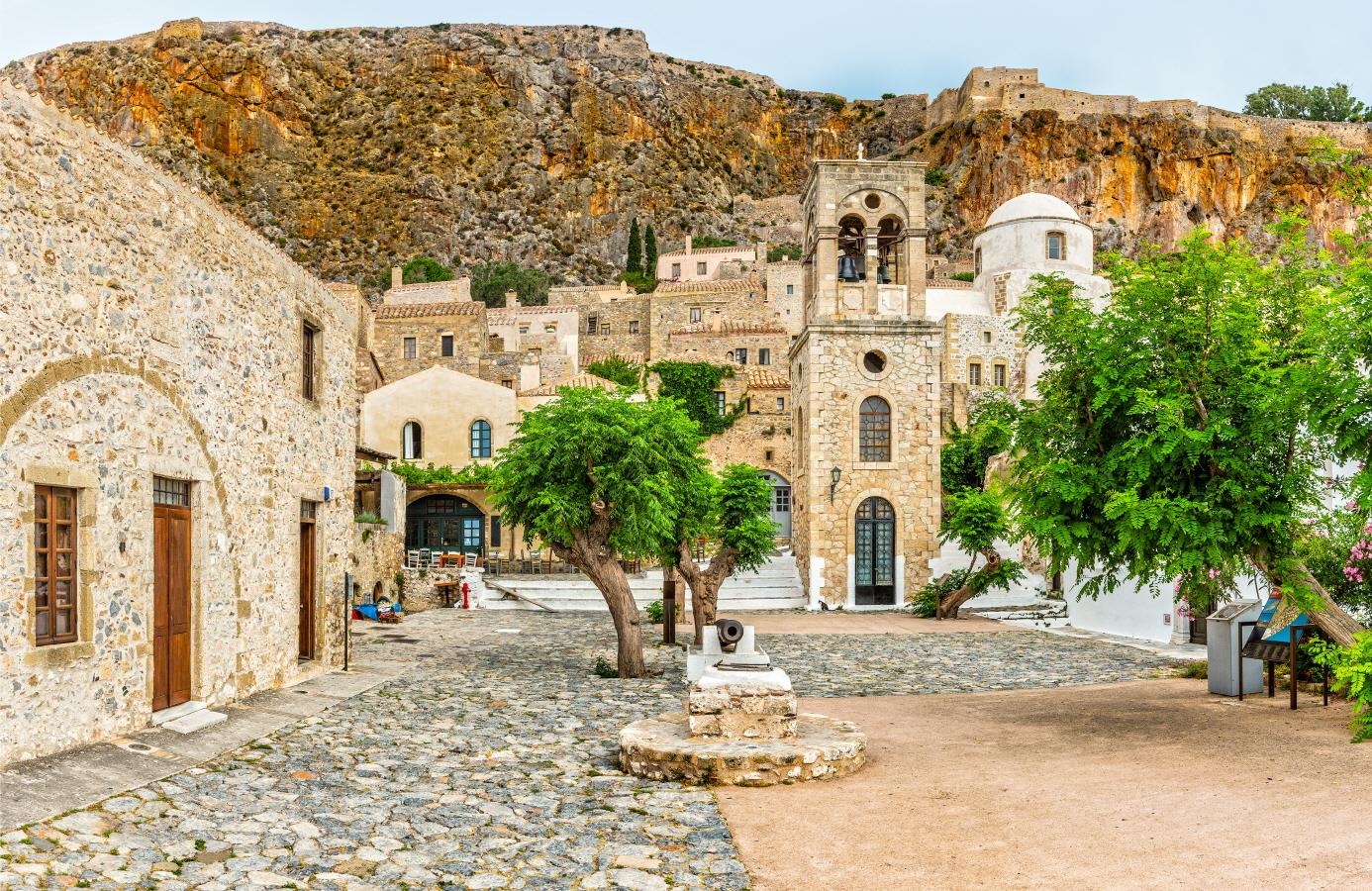 모넴바시아 마을  Monemvasia