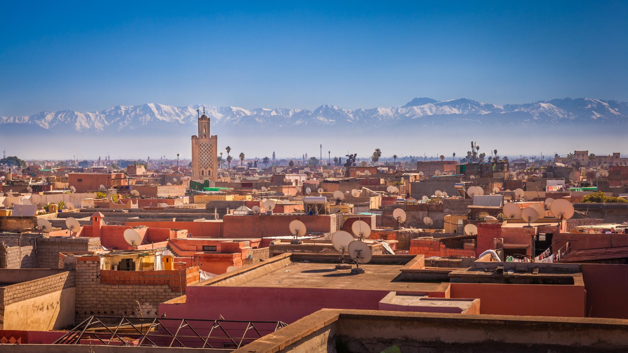 마라케시 시내  Marrakech