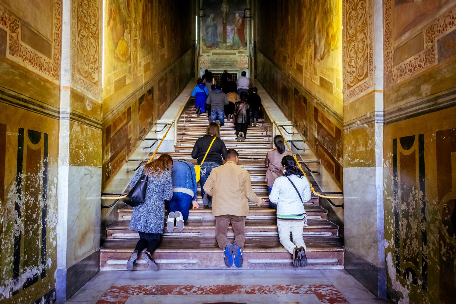 성 계단 성당  Scala Sancta