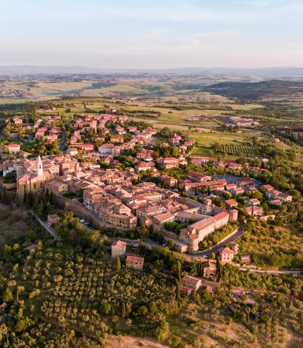 피엔차 마을  Town of Pienza