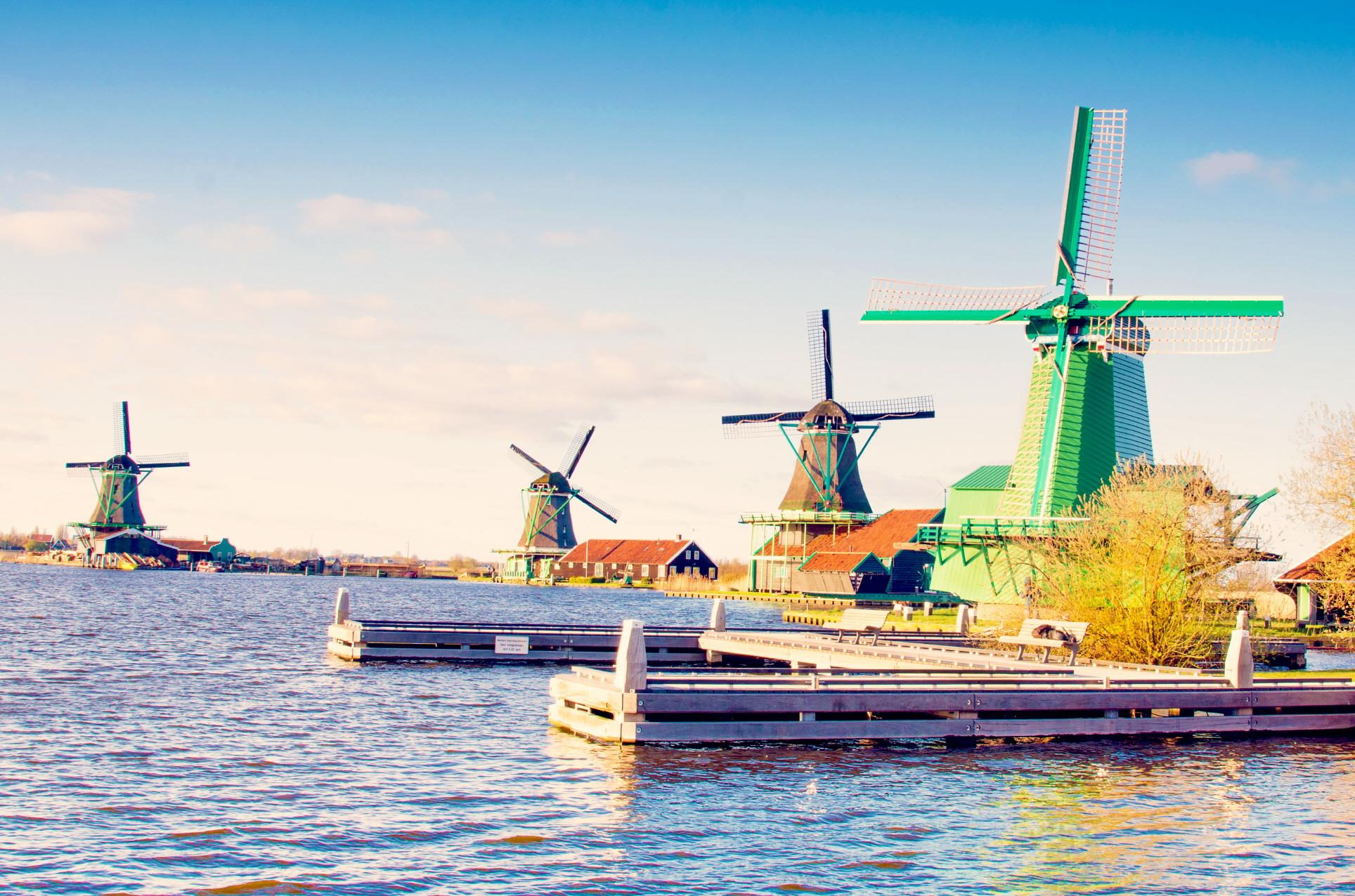 잔세스칸스 시내  Zaanse schans