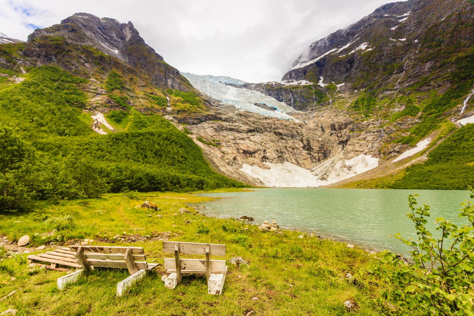 뵈이야 빙하  Bøyabreen Glacier