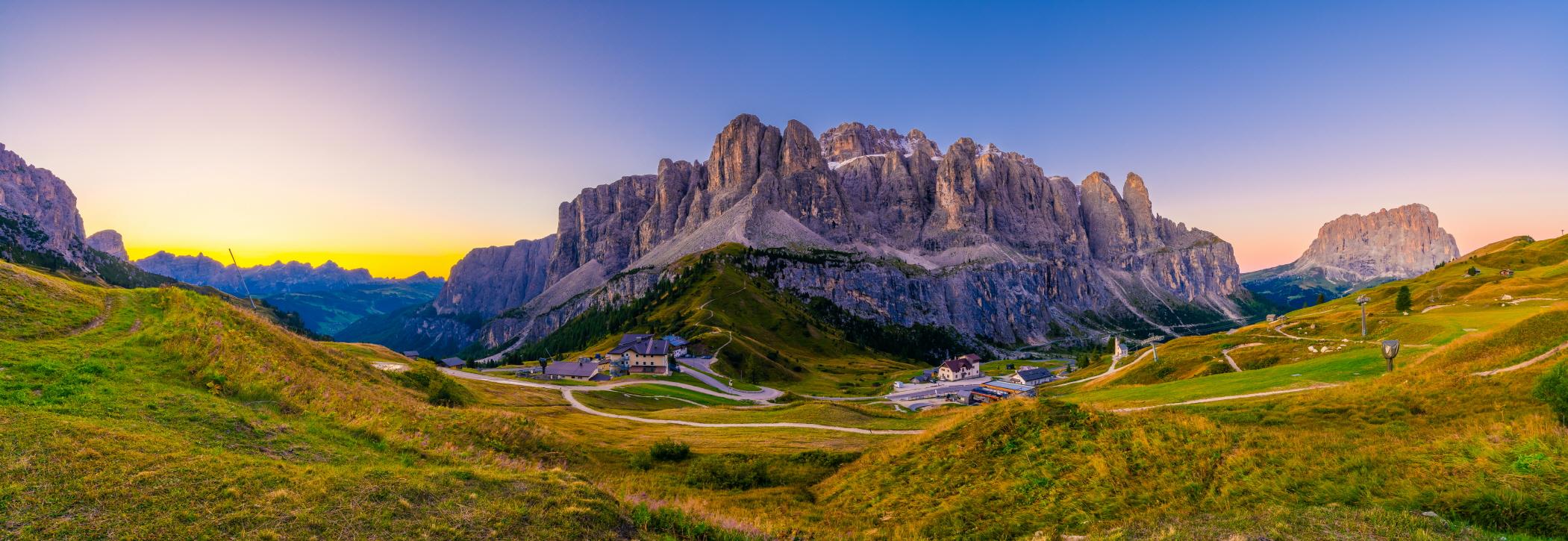 파소 디 발 가르데나  passo di Val Gardena