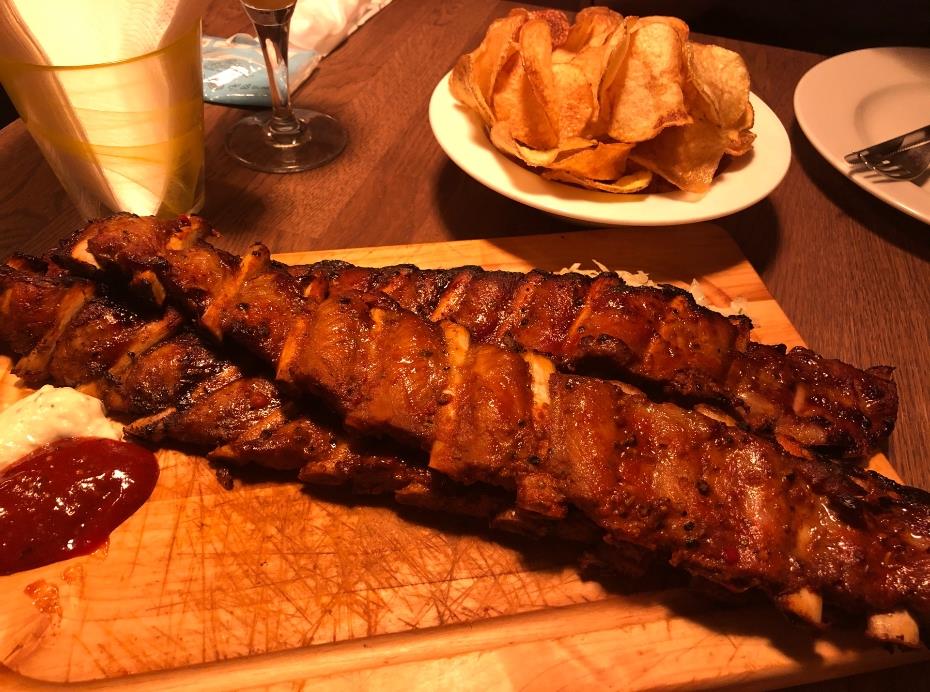 바베큐 포크립스  Barbecue pork ribs