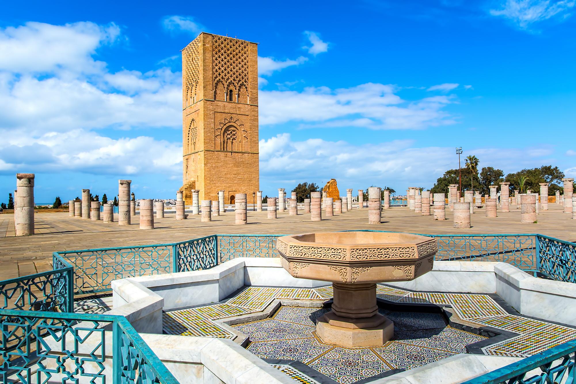 모하메드 5세 묘  Mausoleum of Mohammed V