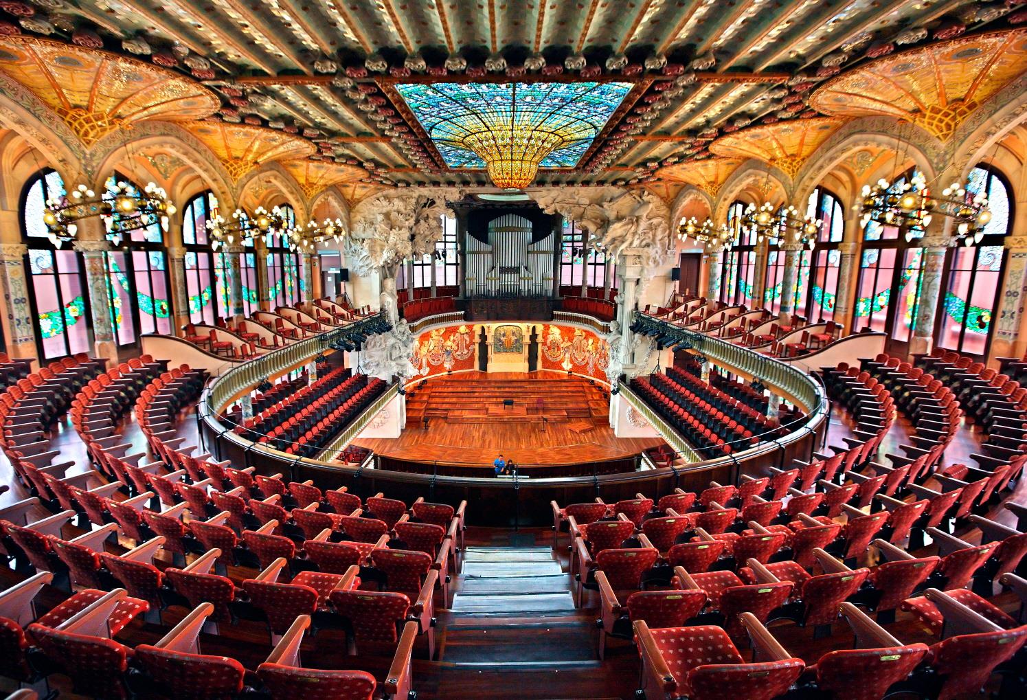 카탈라냐 음악당  Palau de la Musica Catalan