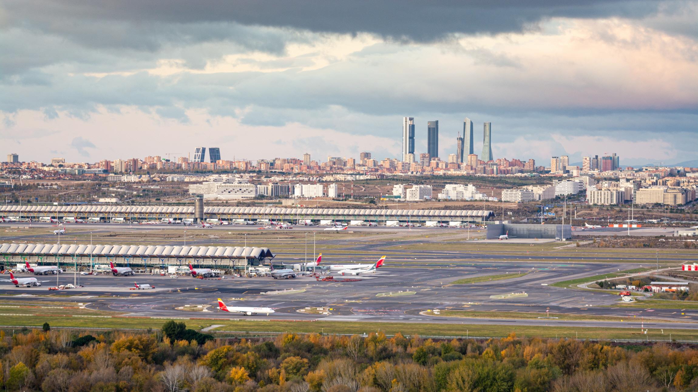 인천공항 출국 - 마드리드공항 입국  Madrid Barajas Airport
