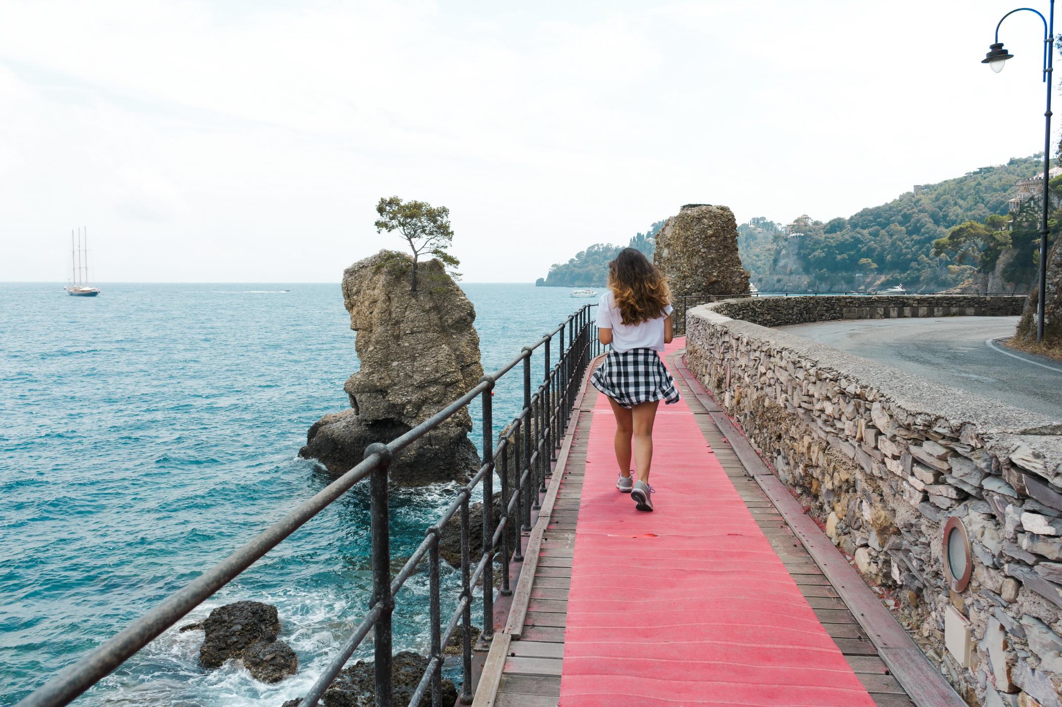레드 카펫길  The Red carpet way(Rapallo-Santa Margherita-Portofino)