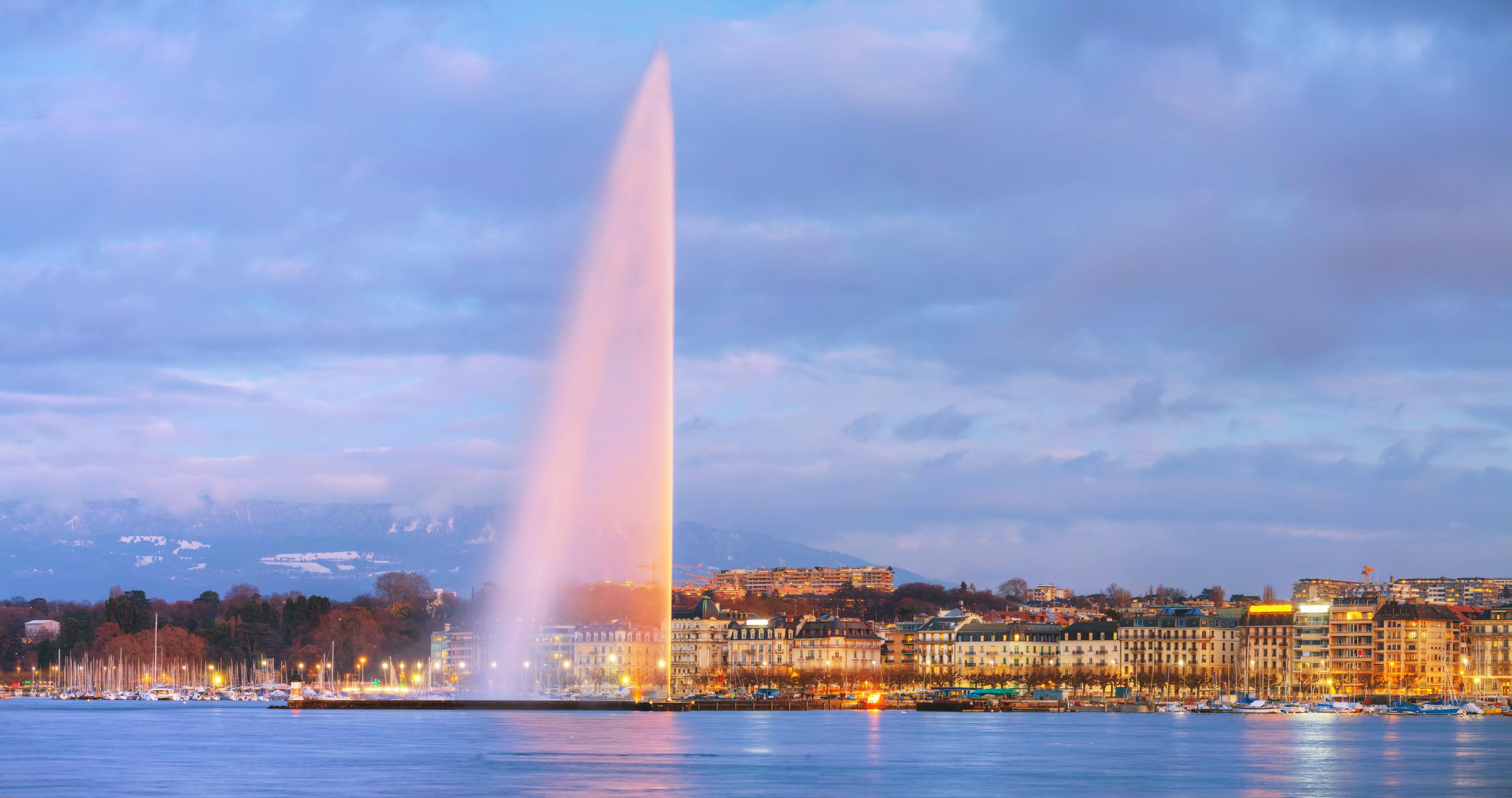 제트 분수  The Geneva Water Fountain