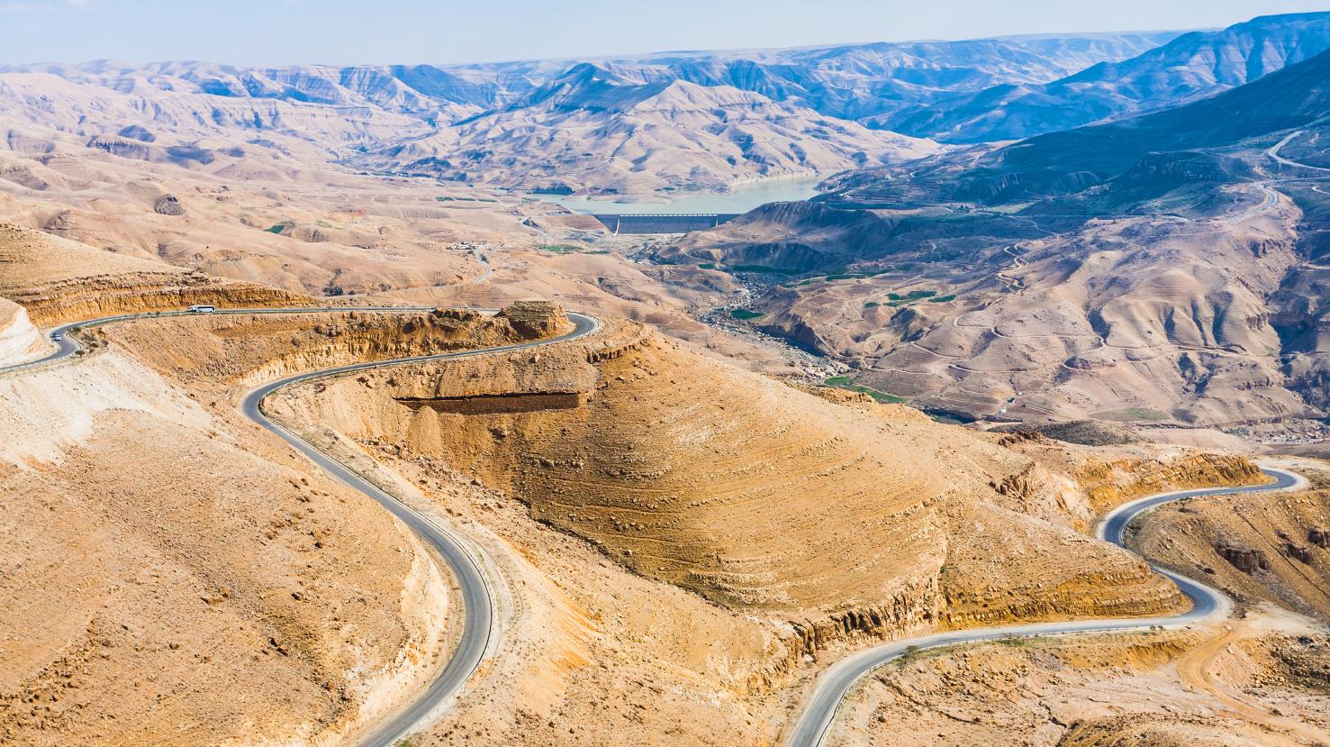 아르논 골짜기  Arnon Valley(Wadi al Mujib)