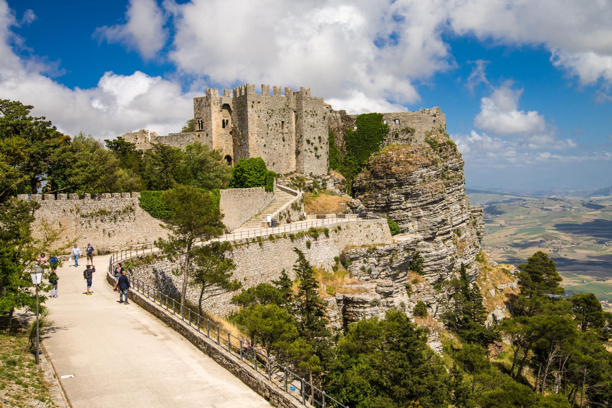 에리체 마을  Erice village