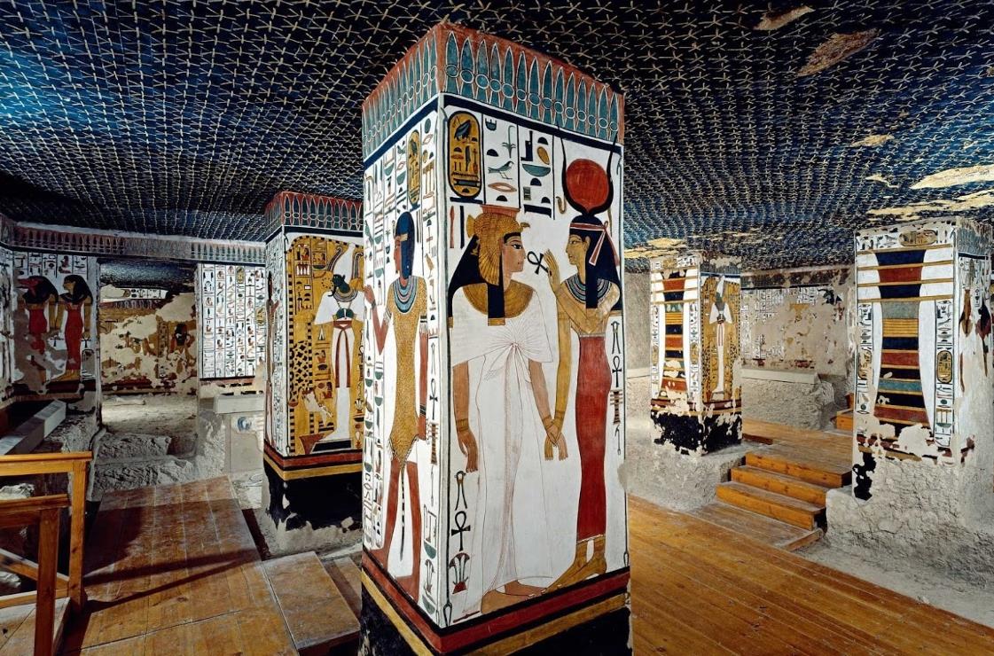 네페르타리 무덤과 왕비의 계곡  Nefertaris Tomb-Valley of the Queens