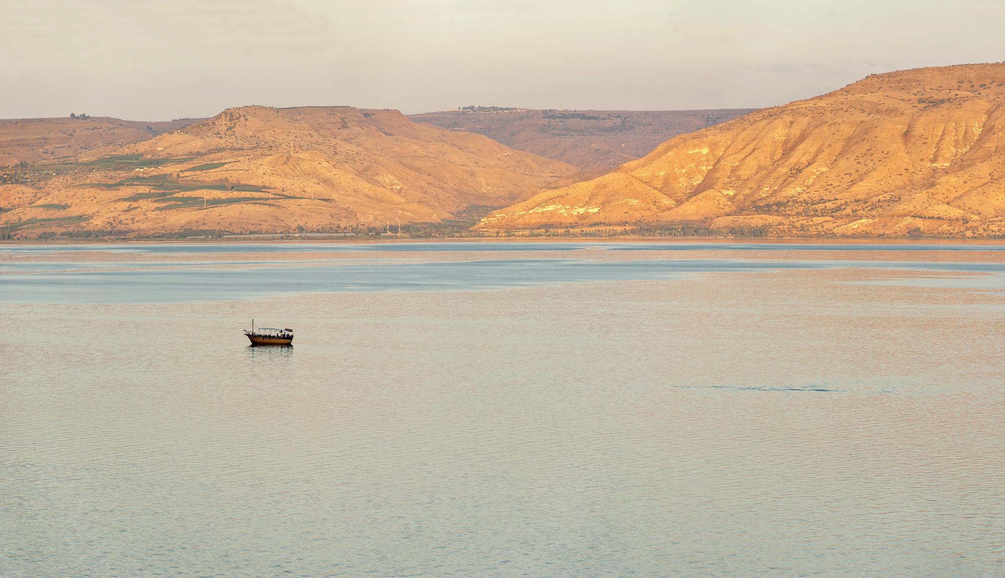 갈릴리호수 선상예배  Sea of Galilee