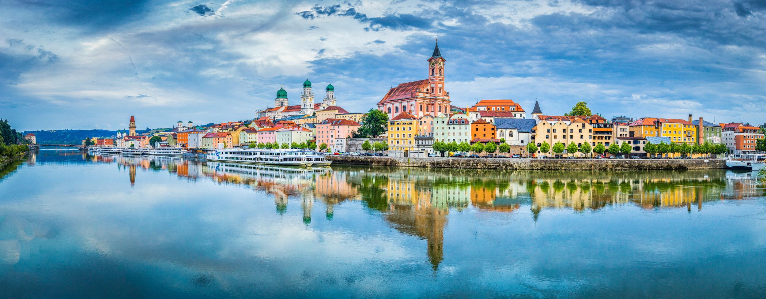 파사우 시내  Passau