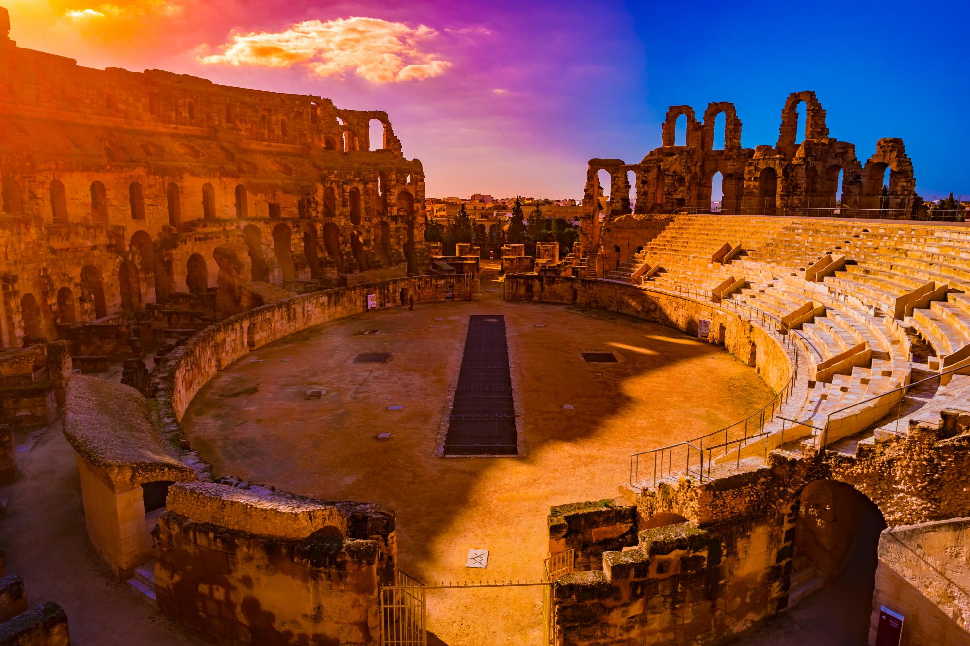 원형경기장  Roman amphitheater of Thysdrus