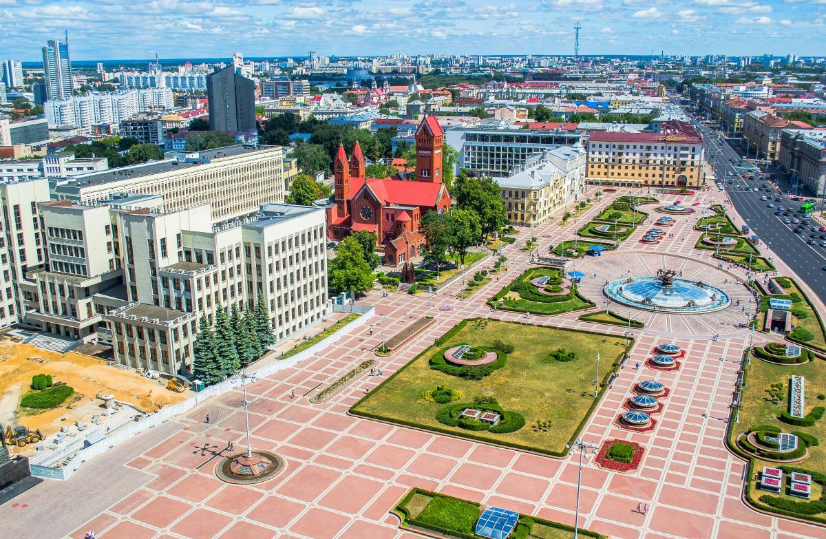 독립 광장  Independence Square, Minsk