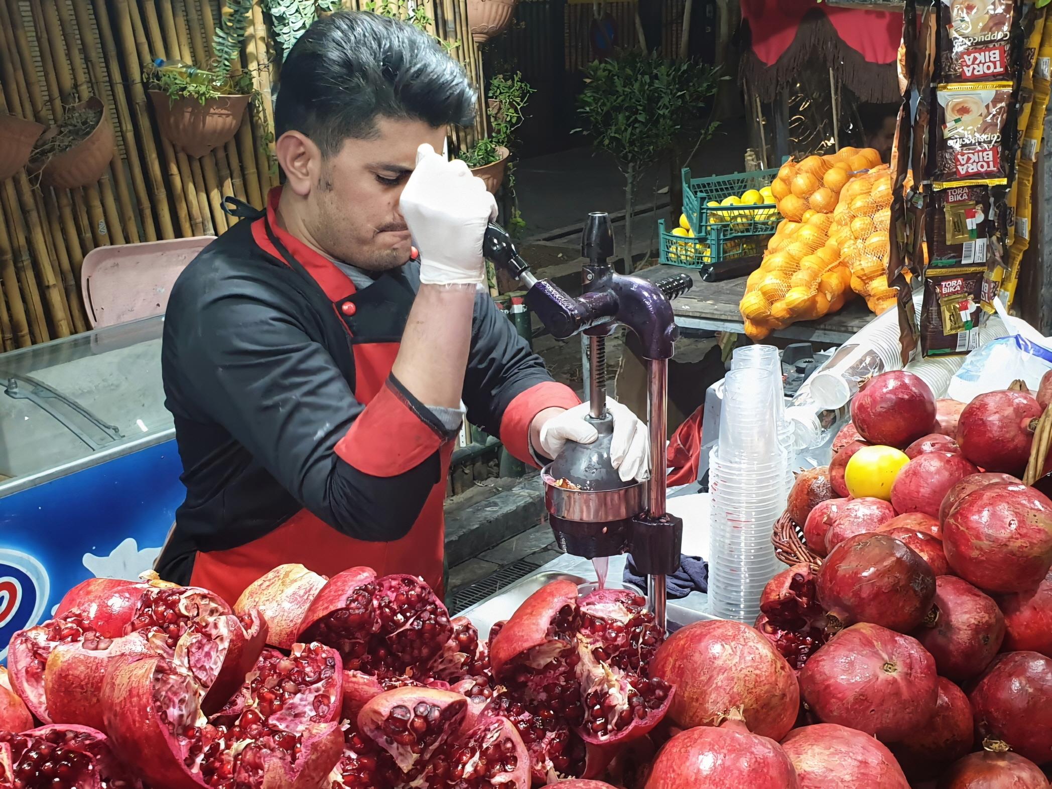 이란 석류주스  pomegranate juice