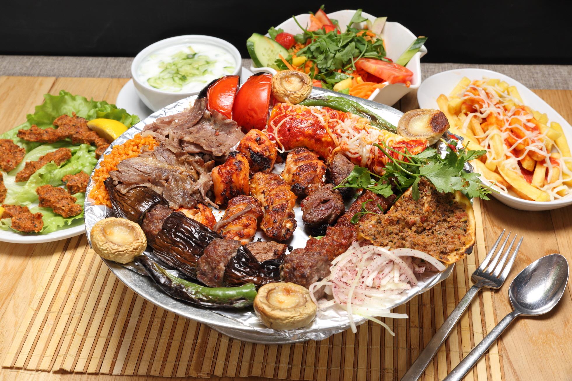 모둠 케밥  Kebab plate