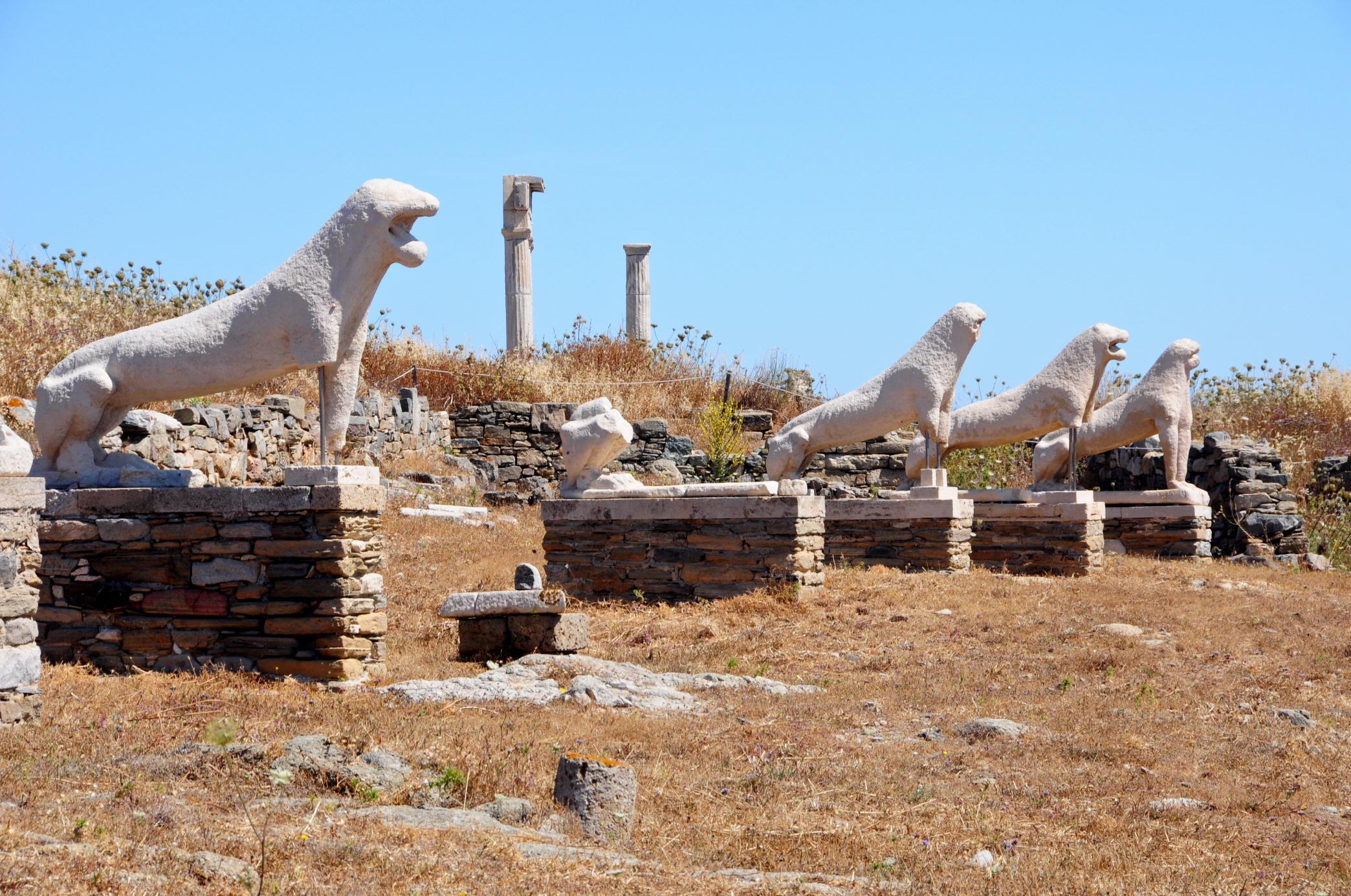 딜로스섬 고대유적  Delos Archaeological Site