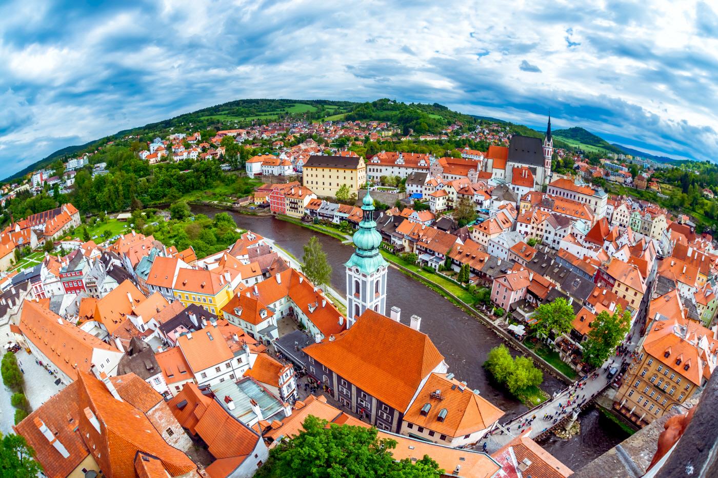 체스키 크롬로프 시내  CESKY KRUMLOV