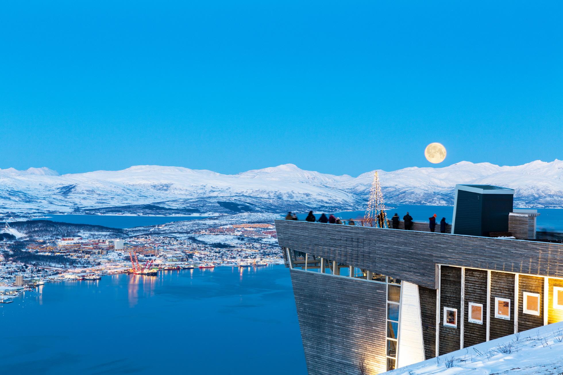 스토르스테이넨 케이블카  Tromso city View point