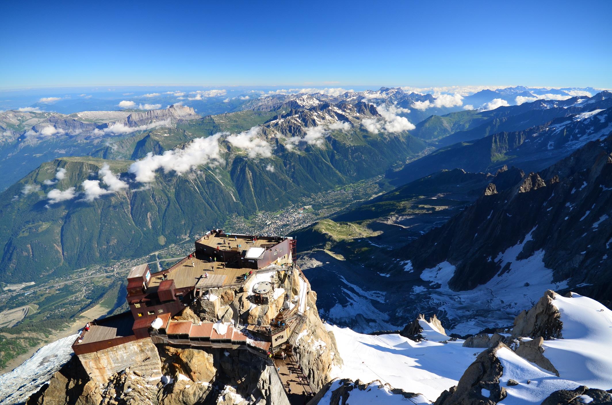 에귀디미디 전망대  Aiguille du Midi