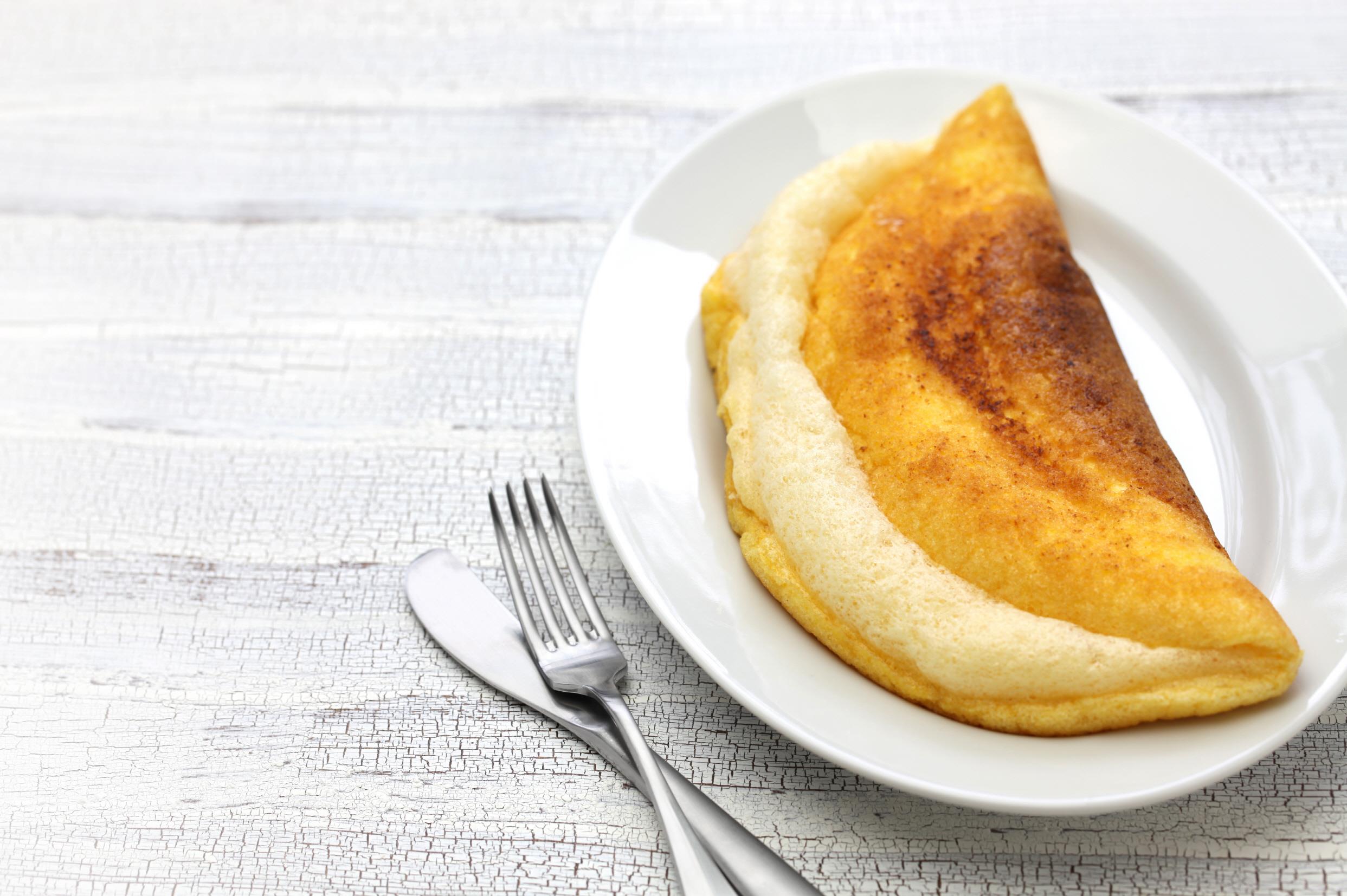 수플레 오믈렛  Omelette de la mere Poulard
