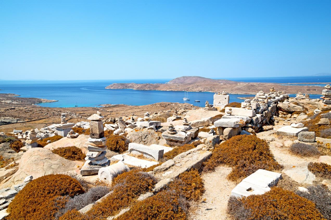 딜로스섬 고대유적  Delos Archaeological Site
