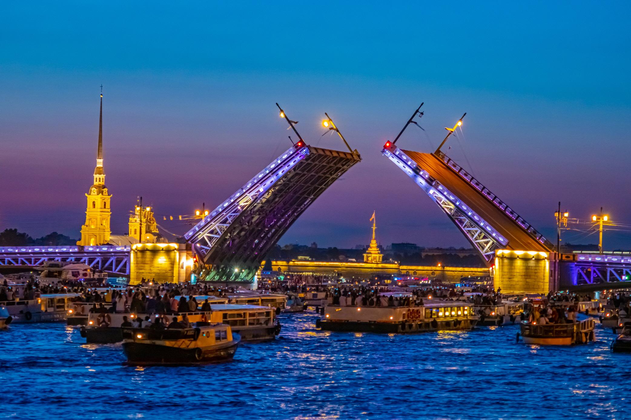 네바강 유람선  Neva River cruise ship