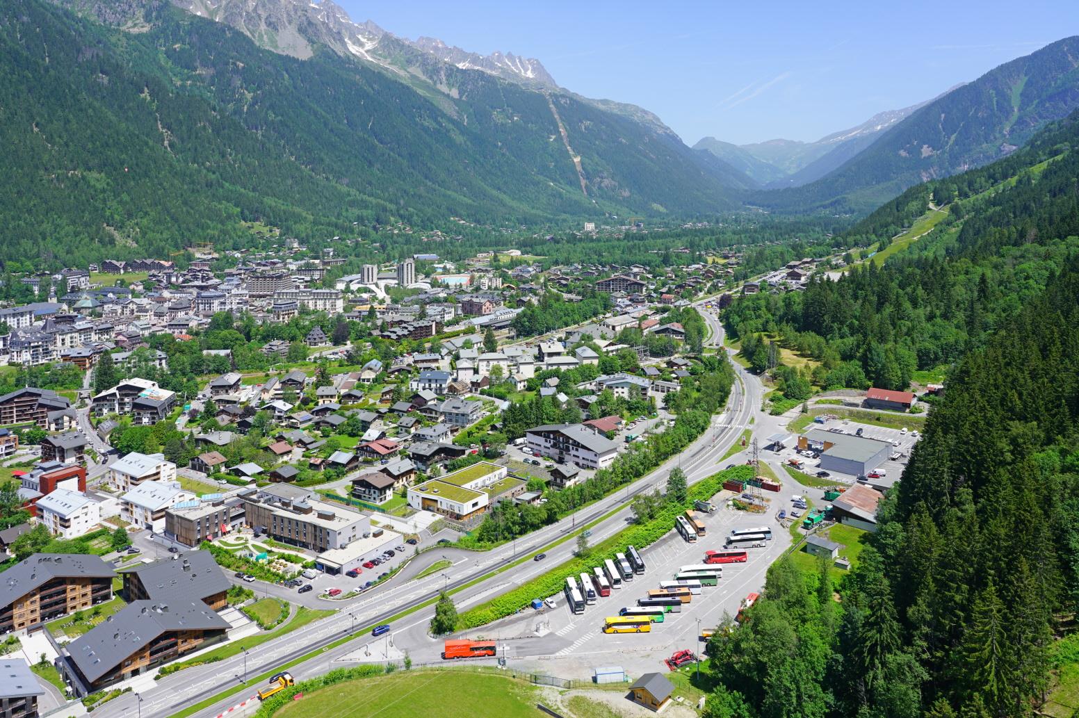 샤모니 시내  CHAMONIX-MONT-BLANC